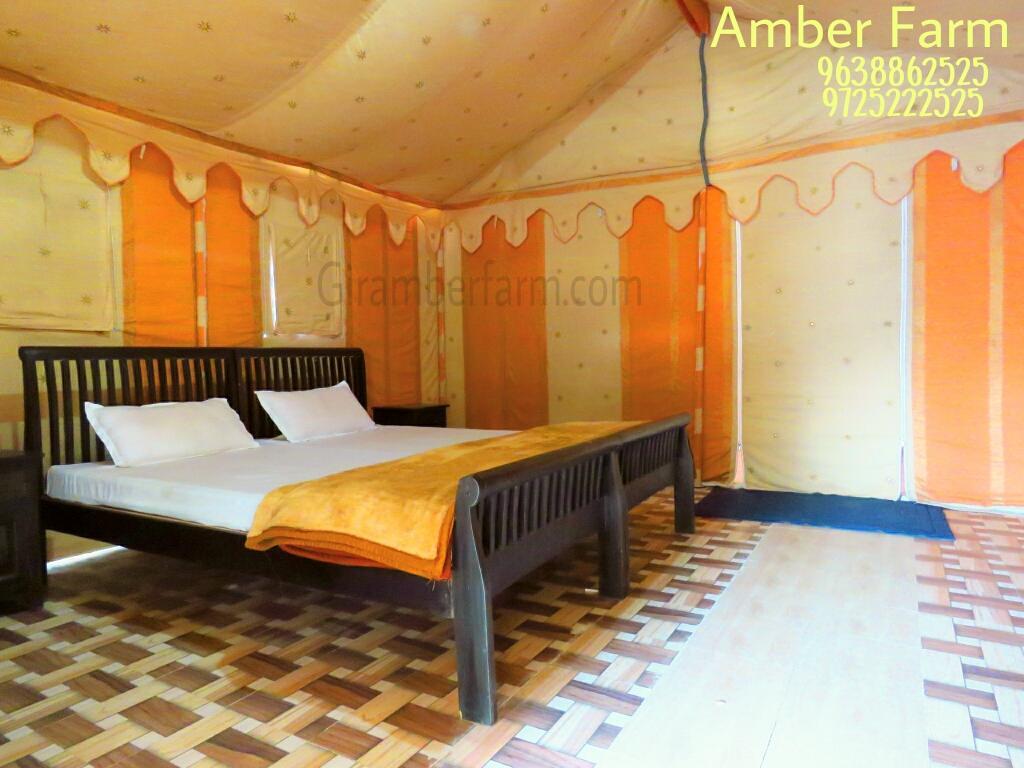 Hotel Amber Farm Sasan Gir Exterior foto